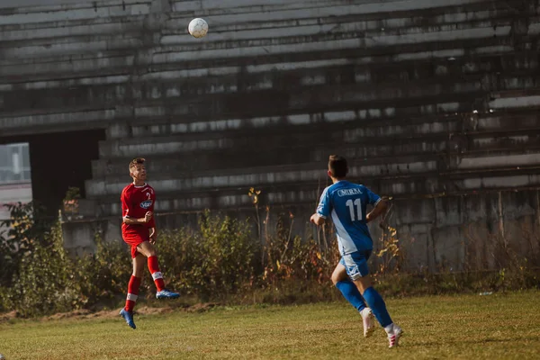 Das Fußballspiel Brcko Bosnien Und Herzegowina — Stockfoto