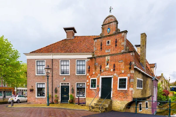 Zakken Korendragershuisje Franker Friesland Build 1634 — Stock Photo, Image