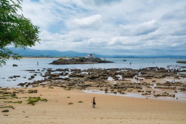 İspanya 'nın Santander şehrinin gündüz görüntüsü