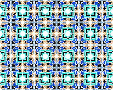 Kusursuz kiremit desenlerinin bir çizimi