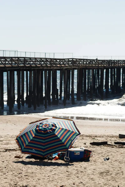 Pique Nique Sur Promenade Santa Cruz Beach Californie Aux États — Photo