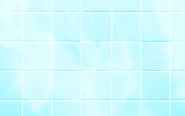 Een Patroon Van Blauwe Tegel Materiaal — Stockfoto