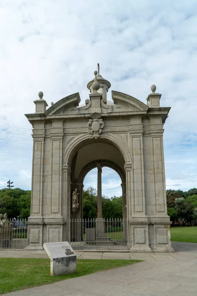 Uma Foto Vertical Jardim Matosinhos Standard Portugal — Fotografia de Stock