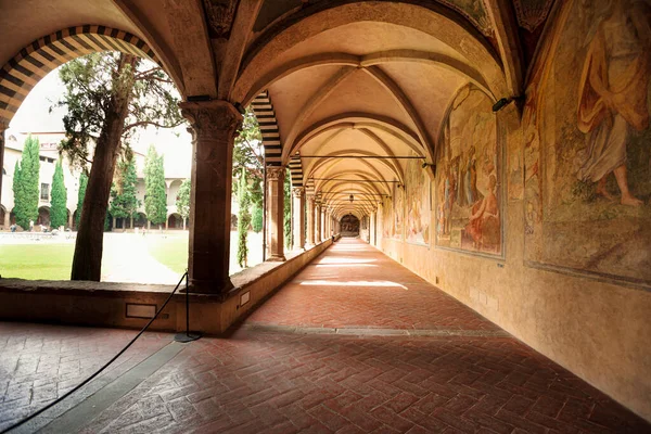 Inner Garden Convent San Marco Florence — Stock Photo, Image