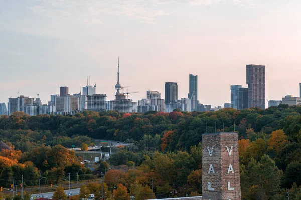 Nádherný Panorama Toronta Vyhlídky — Stock fotografie