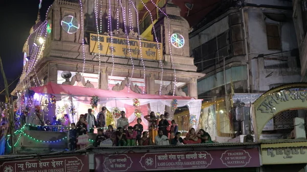Povo Que Celebra Centro Cultural Norte Índia Por Vários Milhares — Fotografia de Stock