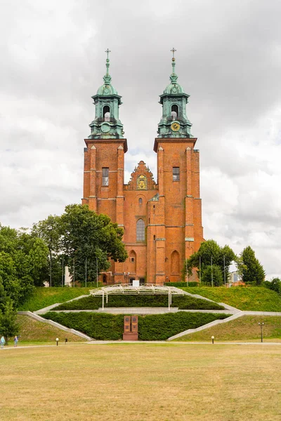 Cattedrale Gniezno Uno Dei Monumenti Più Grandi Preziosi Della Polonia — Foto Stock