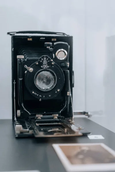 Old Vintage Camera Historical Pieces Museum Iasi Romania — Stock Photo, Image