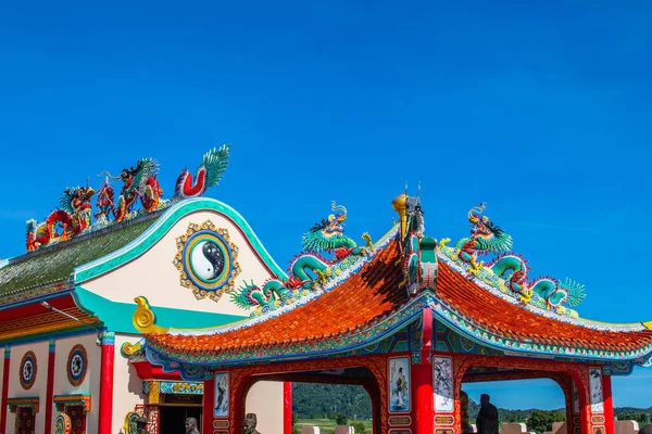 Een Chinese Tempel Viharn Sien District Chonburi Thailand Zuidoost Azië — Stockfoto