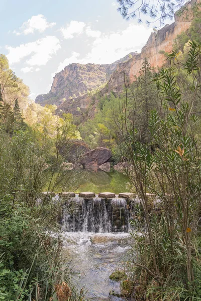 Une Aire Loisirs Dans Parc National Sierra Cazorla Jaen Andalousie — Photo