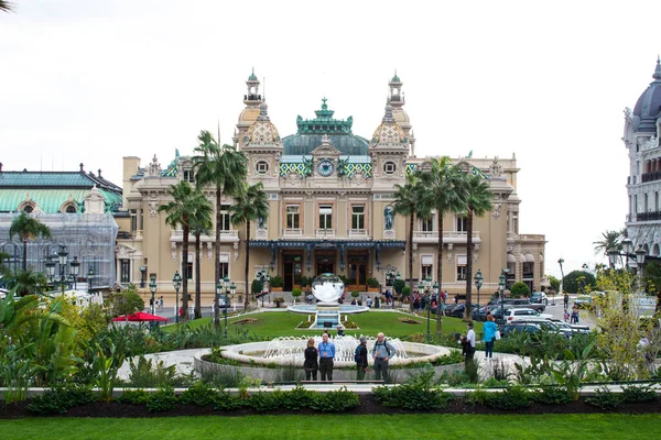 Frontal Shot Symmetrical Building Monte Carlo — Stock Photo, Image