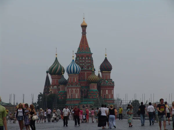 Cathedral Vasily Blessed Commonly Known Saint Basil Cathedral — Stock Photo, Image