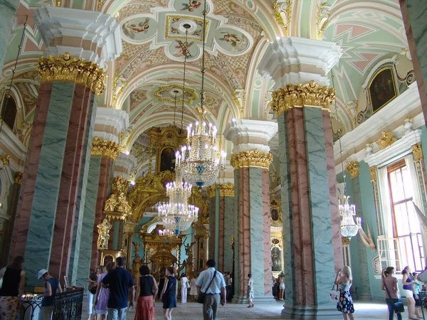 Interior Del Museo Estatal Del Hermitage San Petersburgo Rusia —  Fotos de Stock