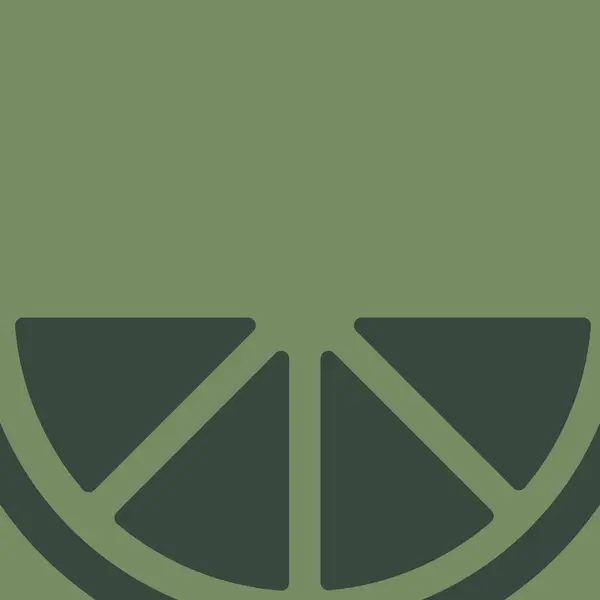 Logo Wapna Zielonym Tle — Zdjęcie stockowe