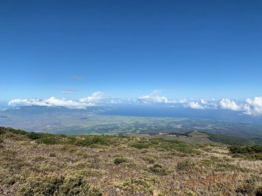 Hawaii 'nin Maui adasında manzaralı bir manzara, ABD