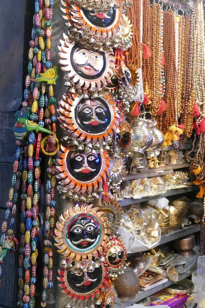Een Verticaal Shot Van Het Gezicht Zon Kunsten Durga Tempel — Stockfoto