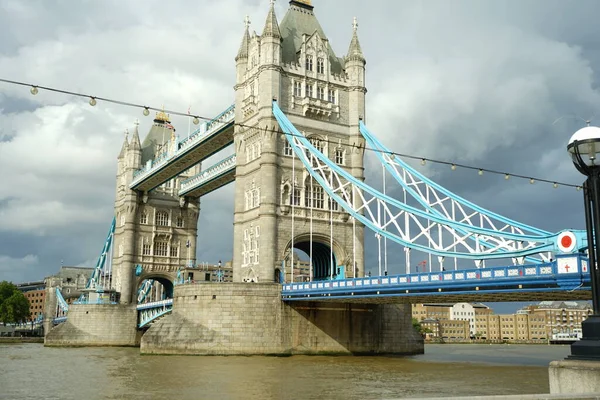 London Tower Bridge Londynie Anglia Wielka Brytania — Zdjęcie stockowe