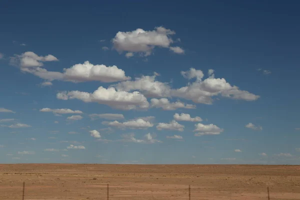 Paisaje Rural Con Nubes Sobre Campos Abiertos — Foto de Stock