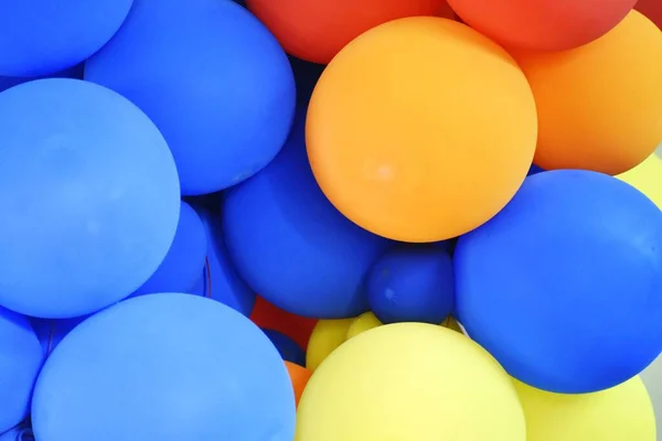 Eine Nahaufnahme Von Bunten Luftballons — Stockfoto