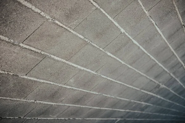 Крупный План Кирпичной Стены Серого Цвета — стоковое фото
