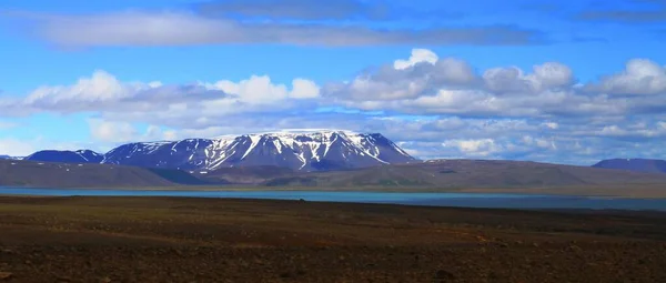 Κοντά Στην Καλύβα Hvitarnes Στην Ισλανδία — Φωτογραφία Αρχείου