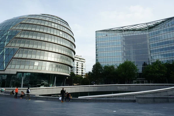 City Hall Prefeito Londres Escritório Vidro Londres — Fotografia de Stock