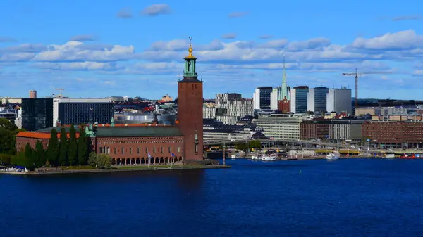 Día Soleado Estocolmo Suecia — Foto de Stock