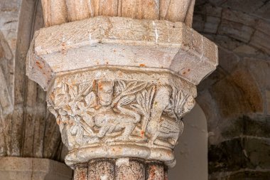 Carracedo, İspanya 'daki Aziz Mary Manastırı' nın ortaçağ başkent binası.