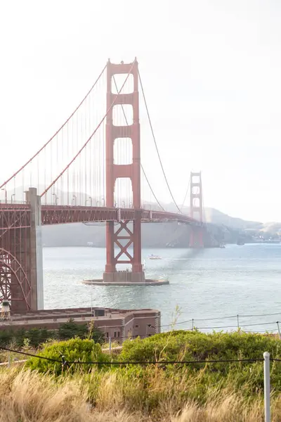 San Francisco Abd Deki Golden Gate Köprüsü Nün Güzel Bir — Stok fotoğraf