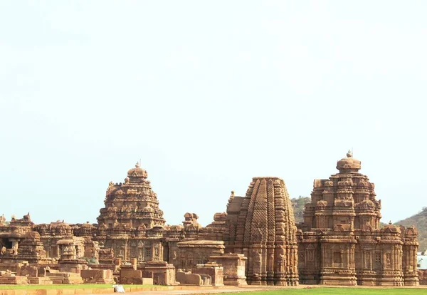 Świątynie Pattadakal Hindu Jain Północnej Karnatace Indie — Zdjęcie stockowe