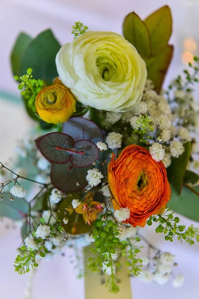 美しい花の花束のクローズアップショット — ストック写真