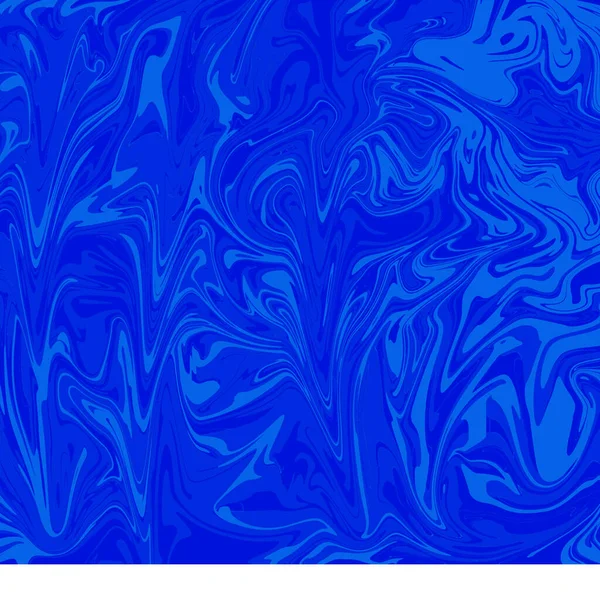 月の抽象的な青の背景とサイケデリックなパターン — ストック写真