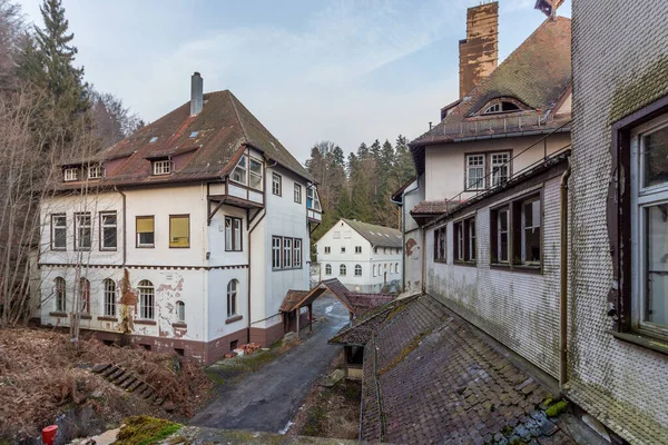 Das Sanatorium Charlottenhöhe Schwarzwald Deutschland Verlassene Und Verlorene Orte — Stockfoto