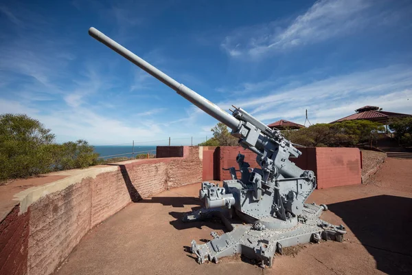 Whyalla South Australia November 2019 Frontansicht Der Zoll Luftabwehrkanone Aus — Stockfoto