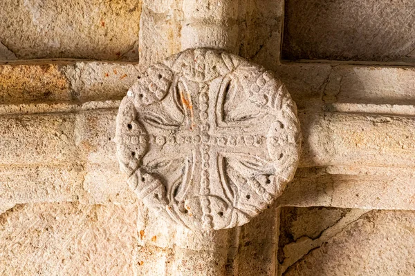 Vault Detail Royal Palace Monastery Saint Mary Carracedo Spain — Stock Photo, Image