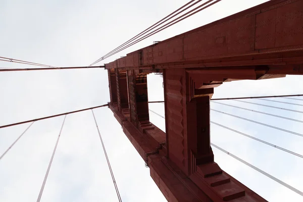 Чудовий Знімок Моста Золоті Ворота Сан Франциско Сша — стокове фото