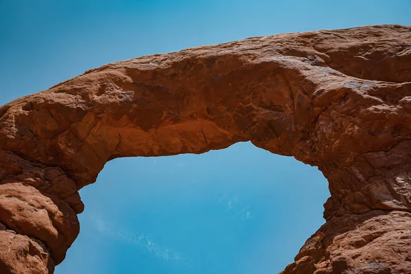 Primer Plano Las Formaciones Piedra Parque Nacional Arches —  Fotos de Stock