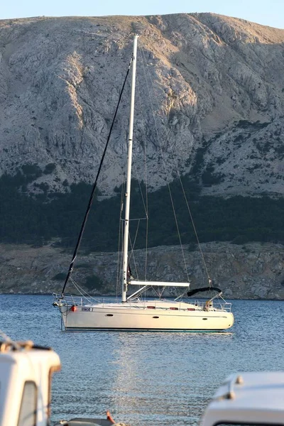 Boat Sailing Calm Sea — Stock Photo, Image