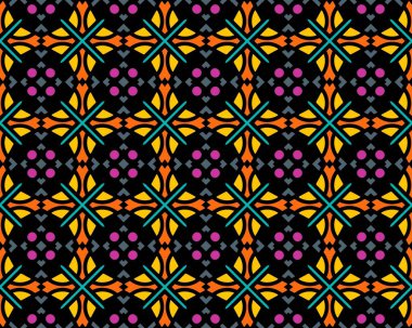 Kusursuz bir kiremit deseni çizimi - arkaplan veya duvar kağıdı için mükemmel