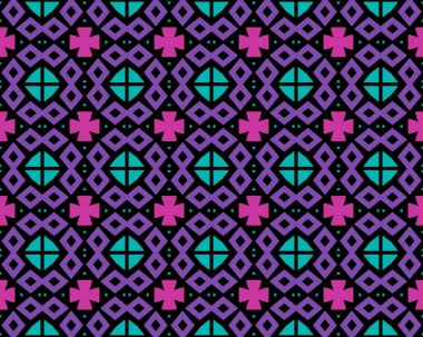 Soyut şekillere sahip mor, pürüzsüz bir arkaplan çizimi