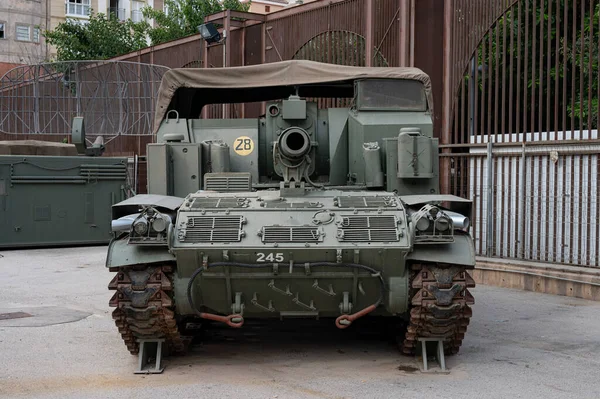 Útočné Vojenské Vozidlo Model M44 Vlastním Pohonem Houfnice — Stock fotografie