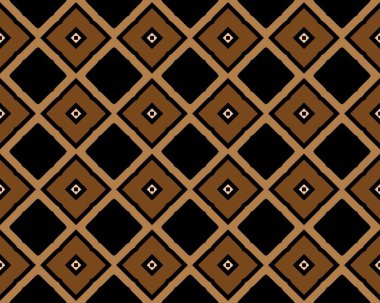 Farklı renk ve geometrik şekillerde kusursuz bir arkaplan çizimi