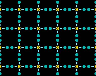 Kusursuz kiremit desenlerinin bir çizimi