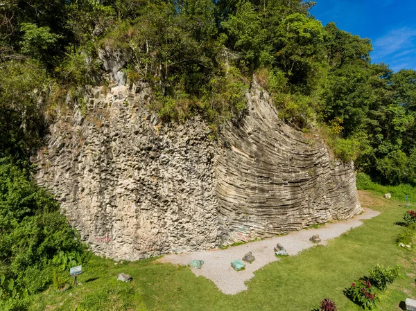 Natural View Basalt Rock Boquete Panama — Stock Photo, Image