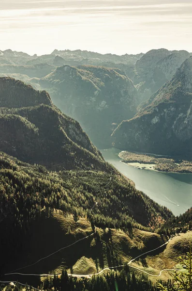 Beautiful Mountainous Landscape Austria — Stockfoto