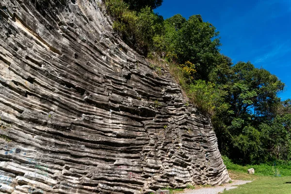 Natural View Basalt Rock Boquete Panama — Stock Photo, Image