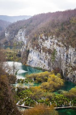 Hırvat atlarında Plitvice Jezera 'nın gizli unesco hazinesi