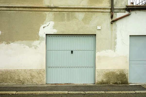 A view of metal big door