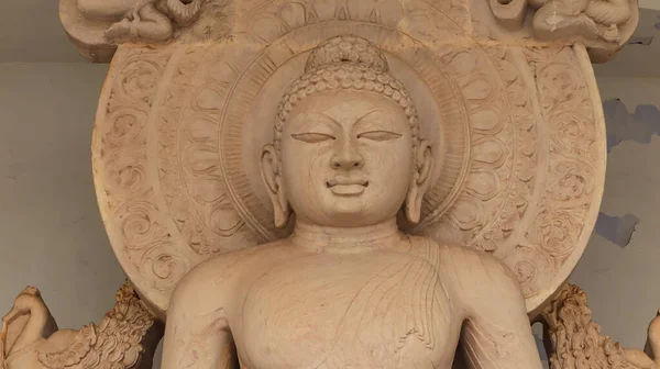 Sculpture Udayagiri Khandagiri Caves City Bhubaneswar Odisha India — Stock Photo, Image