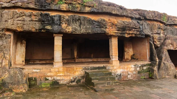Beroemde Udayagiri Khandagiri Grotten Buurt Van Stad Bhubaneswar Odisha India — Stockfoto